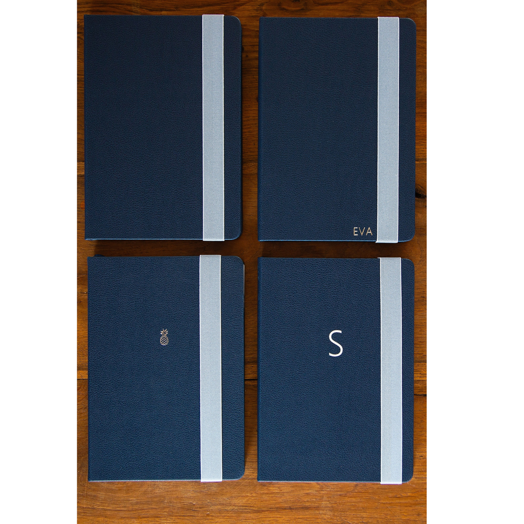 A5 Lined Faux Leather Notebook (Customisable)